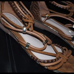 Opened toed sandal heels USED one